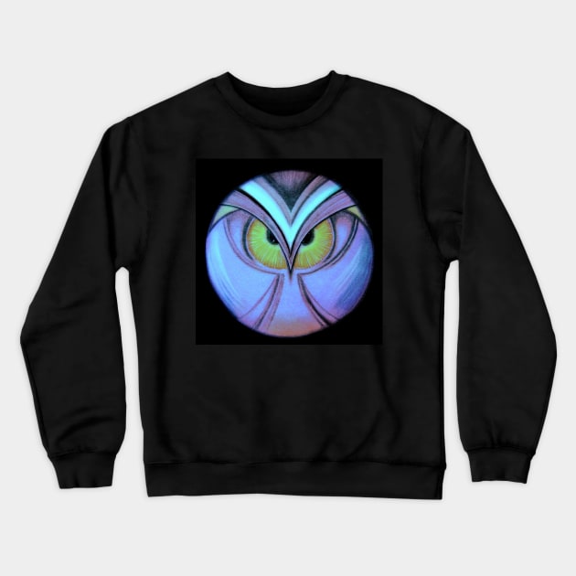 NEON DECO OWL,,,House of Harlequin Crewneck Sweatshirt by jacquline8689